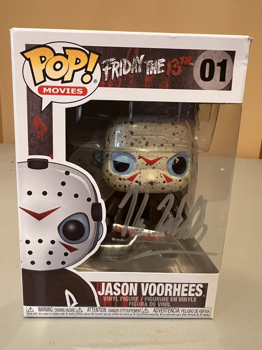 am_publishing's tweet photo. Happy Friday the 13th!  TONS of new items are available today in Kane's store, including an 8-Bit and Savini/Jason masks and you can now add on a COA to any signed item!  

Very limited stock, use Code: friday13 at check out.

https://t.co/YFhPU4rpry https://t.co/KtFEWGlrXY