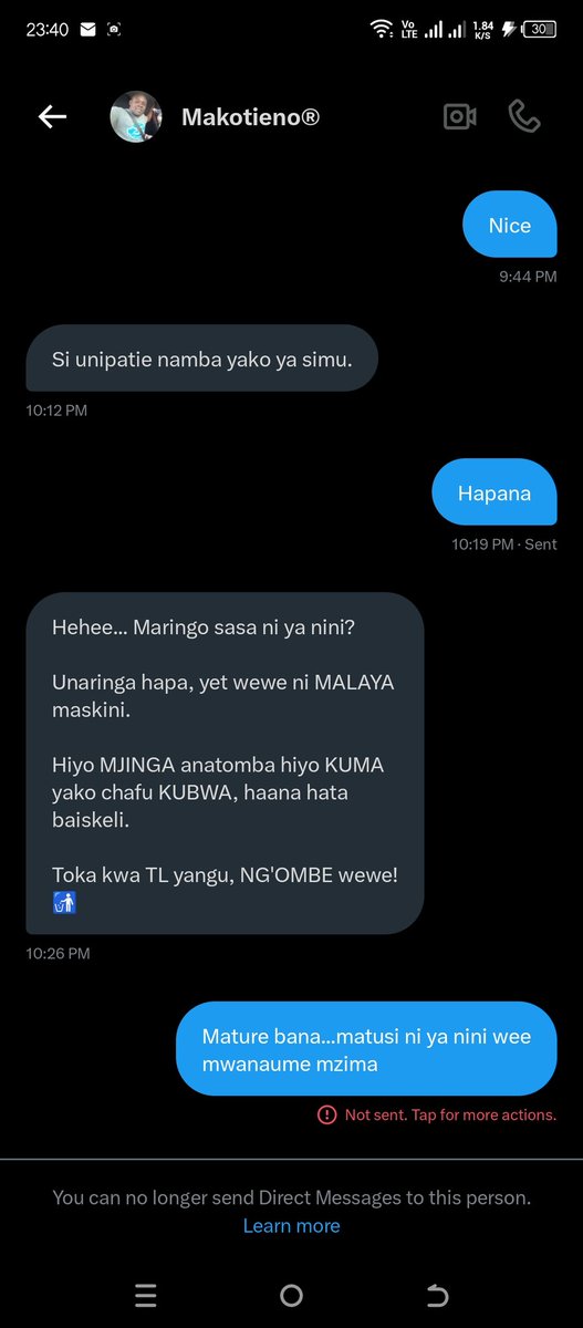 mutua_grace1's tweet photo. Luo men🥺‼️
 Stupid. https://t.co/upEqlMY9jx