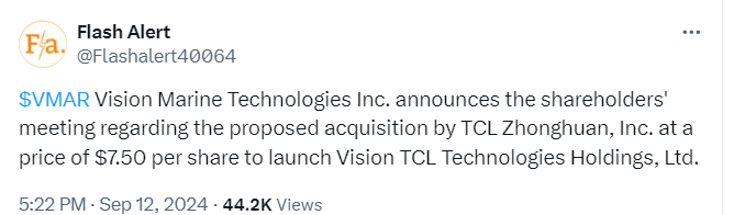 TheBull_Stocks's tweet photo. This account is an imposter of the real @FlashAlert_me
putting out unverified news/filings
some already being deleted!
$CJET- $VMAR- $CURR