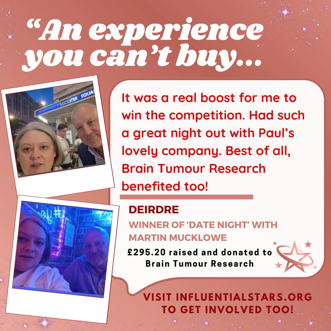 Influential Stars (@1nfluentialstar) on Twitter photo Thank you <a href="/deirdrerusling/">Deirdre Rusling</a> for your kind words, so pleased you enjoyed yourself. And thank you to <a href="/Itsmygameblog/">Paul Cooper</a> for running a prize draw. You could be the next prize draw winner! Enter any of our draws by purchasing a ticket or for free, by visiting our website. #InfluentialStars Thank you <a href="/deirdrerusling/">Deirdre Rusling</a> for your kind words, so pleased you enjoyed yourself. And thank you to <a href="/Itsmygameblog/">Paul Cooper</a> for running a prize draw. You could be the next prize draw winner! Enter any of our draws by purchasing a ticket or for free, by visiting our website. #InfluentialStars