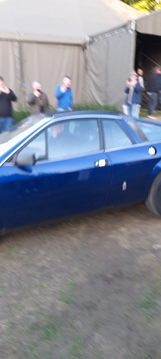 YepConsiderably's tweet image. Quite emotional watching the final #Grandtour with Jeremy tonight. Fantastic evening.

Here he was driving the Lancia in the pub ready to watch the final chapter with us.