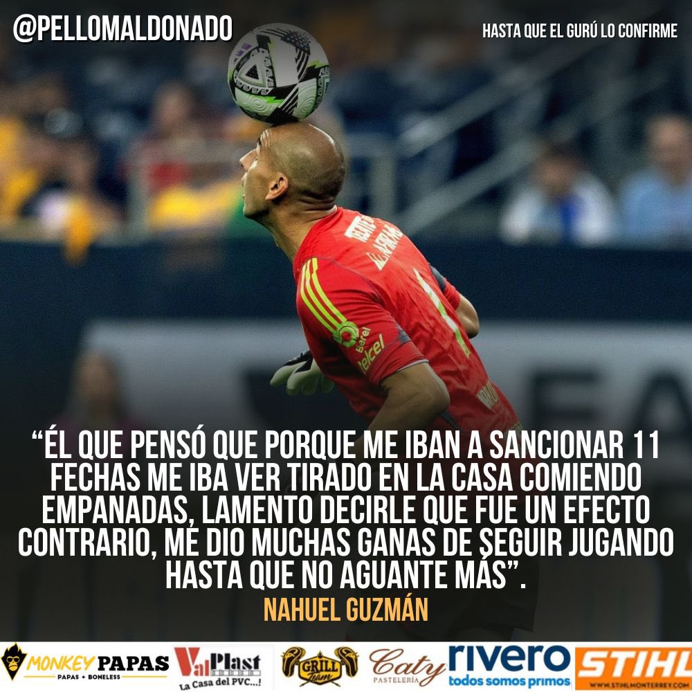 Pellomaldonado's tweet photo. Hicieron enojar al Tigre! Nahuel trae un hambre insaciable!

📝 @AztecaDeportes https://t.co/2p5kZaCuBq