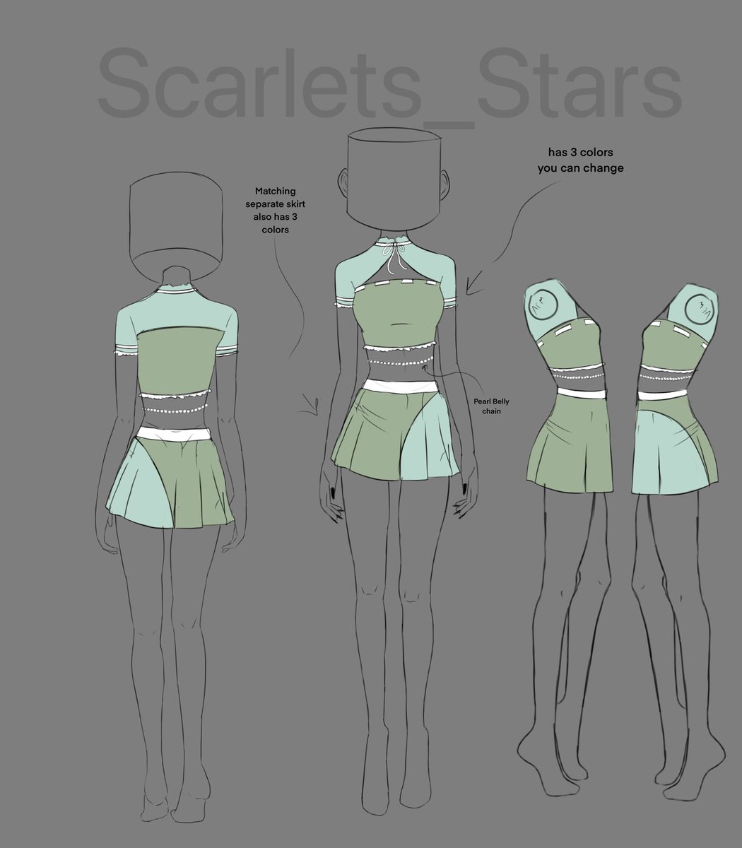 Scarlets_Stars's tweet photo. @_Dress2Impress Here are some of the ideas I have created for my submission! (Discord is scarlet._rose) https://t.co/5CIqEI1uNl
