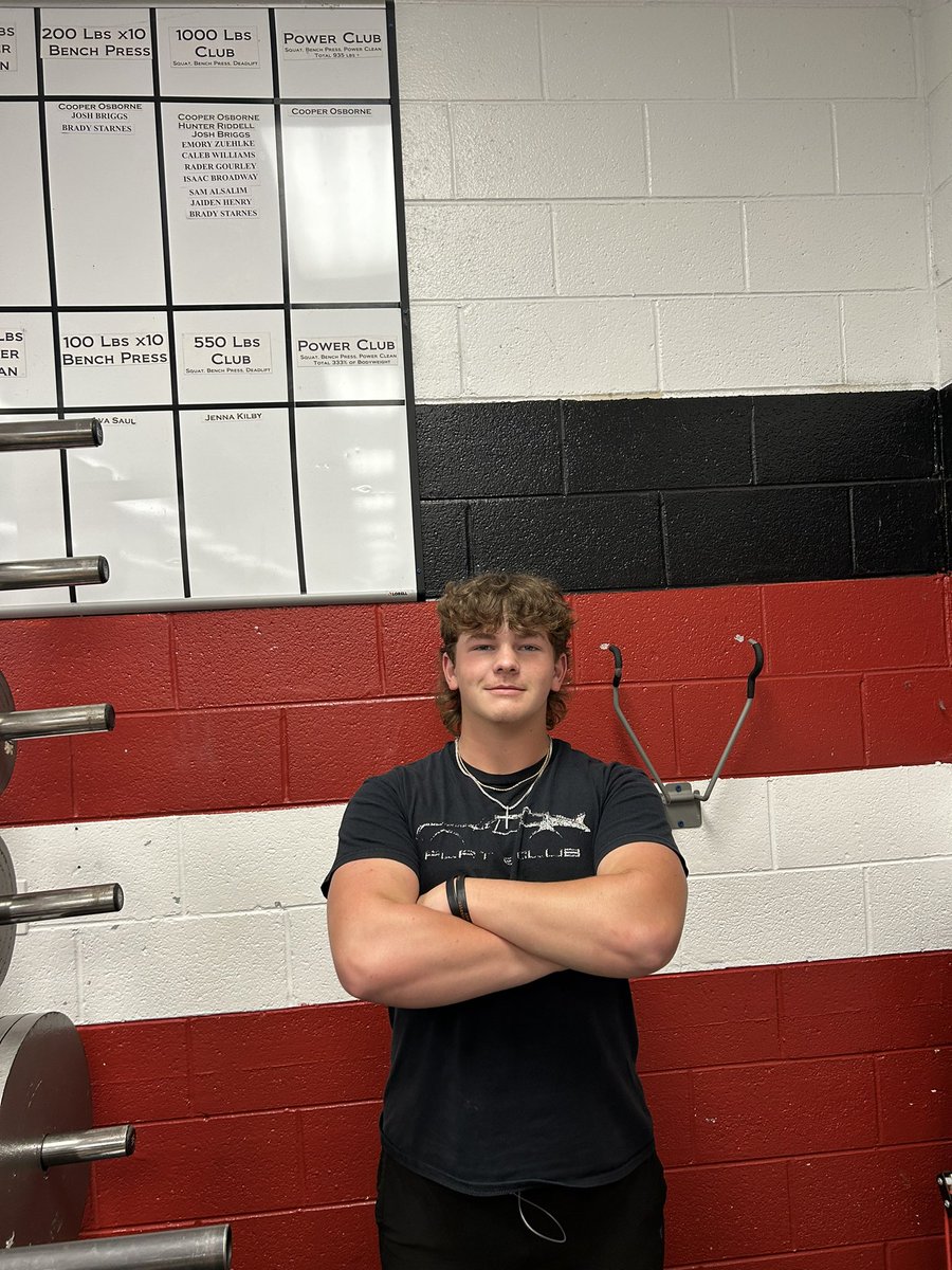 Stephen Wells (@stephenwwells) on Twitter photo Let’s go! More 1,000 pound club members!
Sam AlSalim (football)
Brady Starnes (baseball/football)
-Brady also got 200lbs for 10 reps on bench press!
Jaiden Henry (baseball)
<a href="/BlazerBoone/">Daniel Boone Blazer Baseball</a> <a href="/TrailblazerFB/">Boone Football</a> Let’s go! More 1,000 pound club members!
Sam AlSalim (football)
Brady Starnes (baseball/football)
-Brady also got 200lbs for 10 reps on bench press!
Jaiden Henry (baseball)
<a href="/BlazerBoone/">Daniel Boone Blazer Baseball</a> <a href="/TrailblazerFB/">Boone Football</a>
