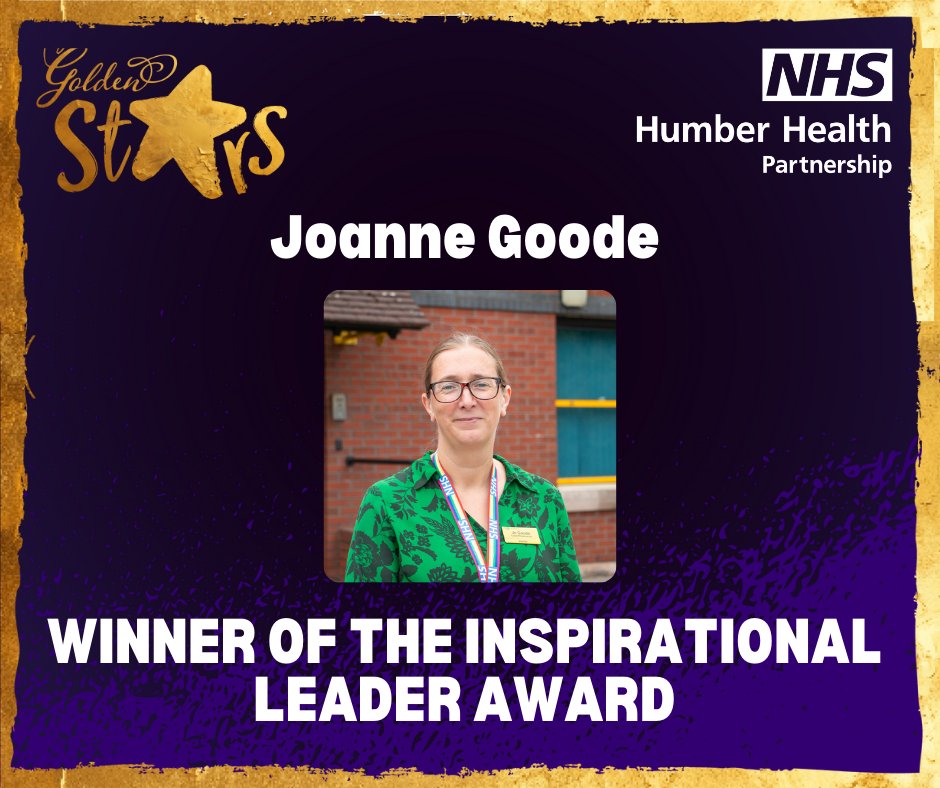 And our Inspirational Leader at #GSA24 is…. Joanne Goode! Congratulations! 👏
