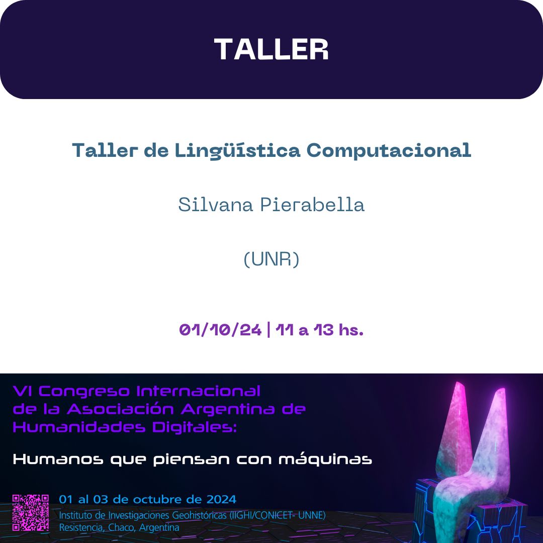 Asociación Argentina de Humanidades Digitales tweet media