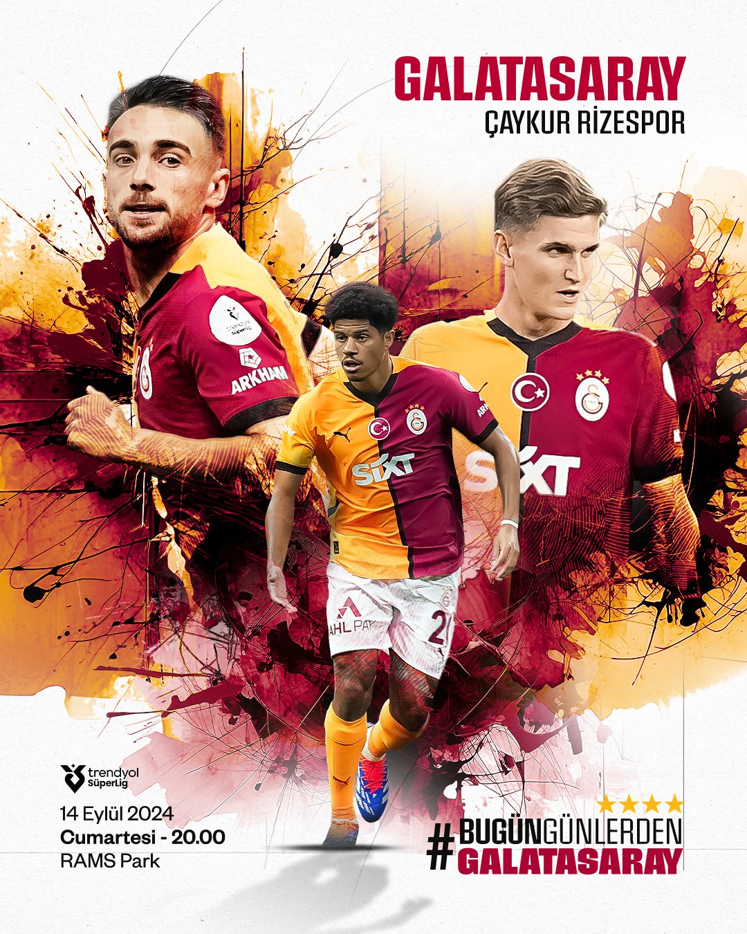 Galatasaray Çaykur Rizespor Maç Afişi