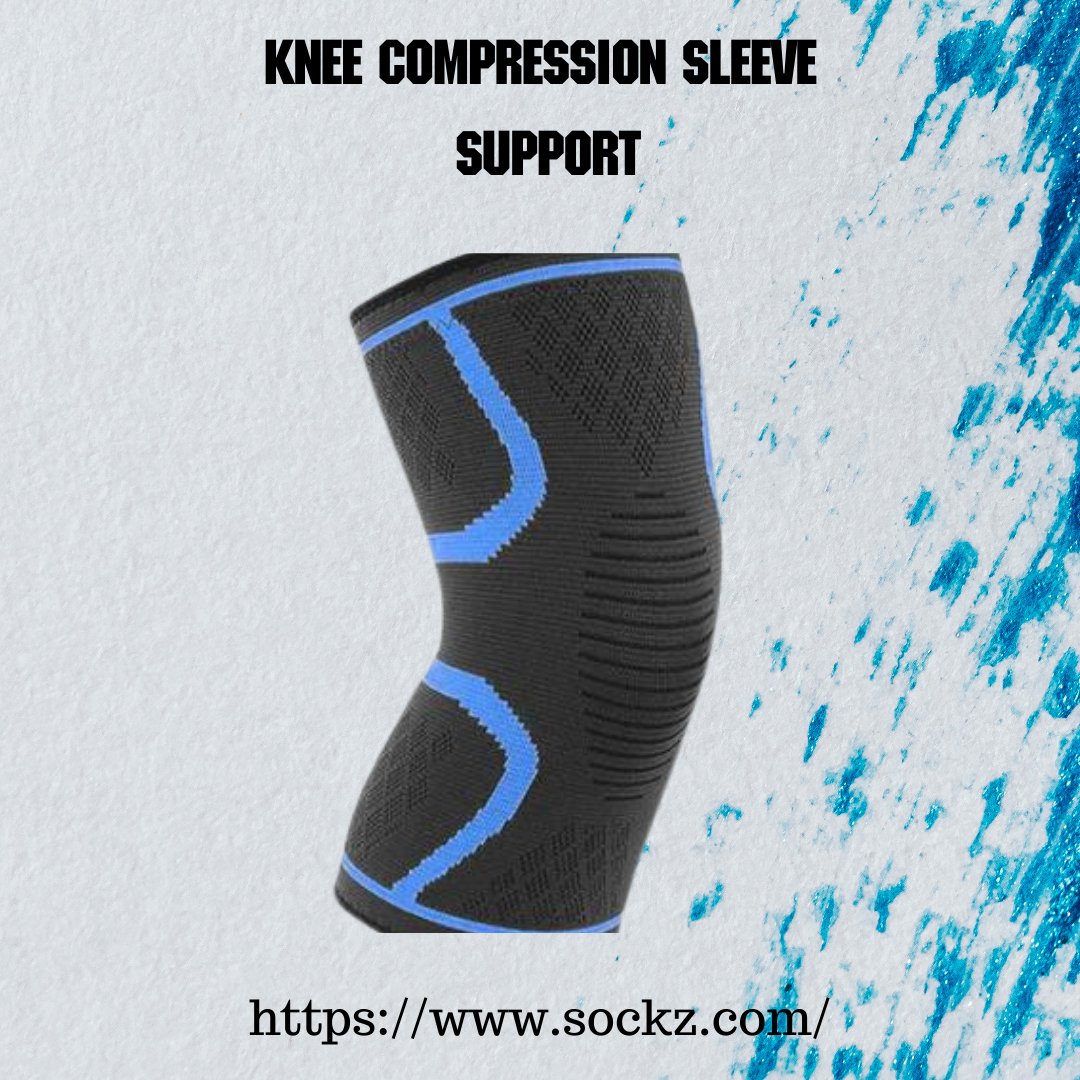 ShopSockz's tweet photo. Support your knees and stay active with our Knee Compression Sleeve Support! 🏃‍♂️💪 Designed to provide comfort, stability, and relief from pain, this sleeve is perfect for workouts, recovery, or everyday wear. 
Shop Now: https://t.co/uQiUbLzZ9S https://t.co/bcAGaGK2Eu