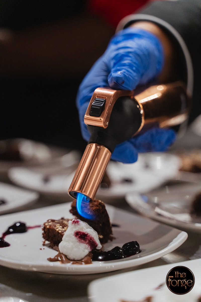 forge_kitchens's tweet photo. Precision meets power with the Whip-It Torch! 🔥 Captured at our grand opening, this sleek tool brings the perfect finishing touch to every dish, taking culinary creations to the next level. 

#WhipItTorch #TheForgeTT #CulinaryExcellence #ProfessionalTools https://t.co/wsVDLY6nu9