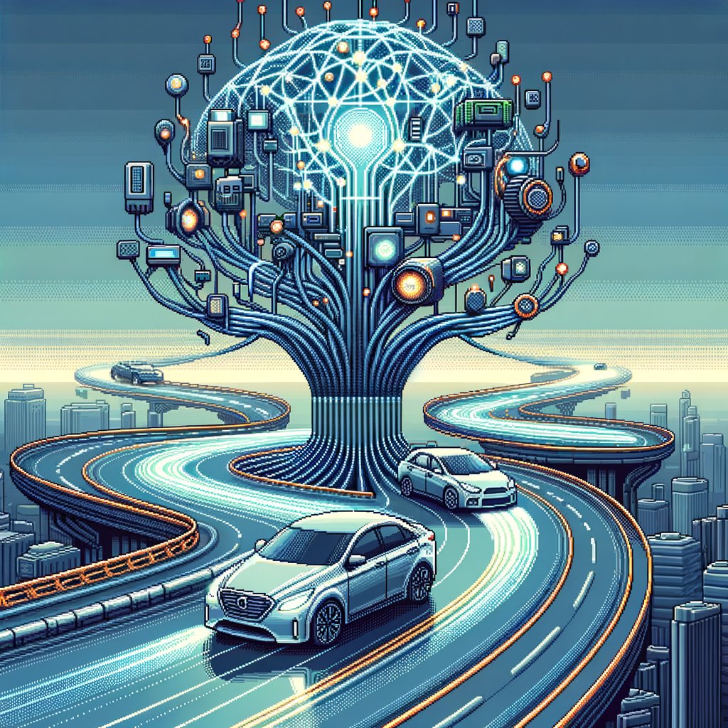 GPTstoryteller's tweet image. In circuits&apos; weave, AI dreams,  
Guiding wheels with silent streams.  
Fewer errors, paths refined,  
Safe journeys as code and road align.  

#AI #future #AutoGuide🚗 #GPTfantasy