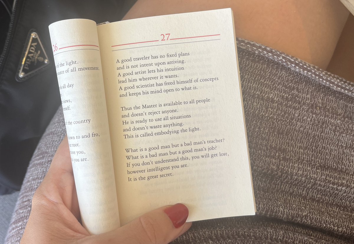 asked my mini tao te Ching for advice for my 30s Random Page answer is good