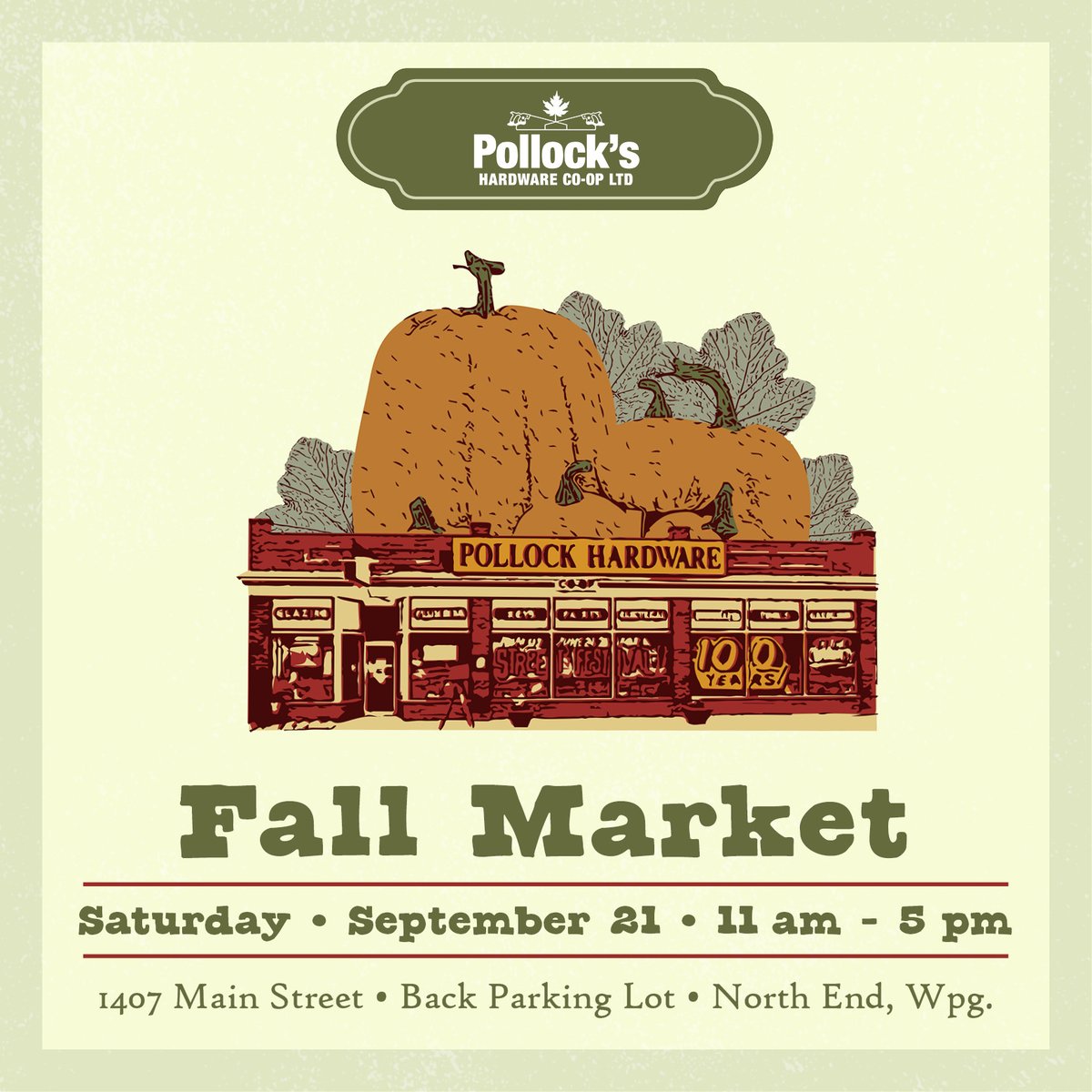 Only a week away! We have a huge line up of local makers and businesses, including free bike repairs by the Wrench, a fried perogy special by Perogy Planet, and full day of musical performances!