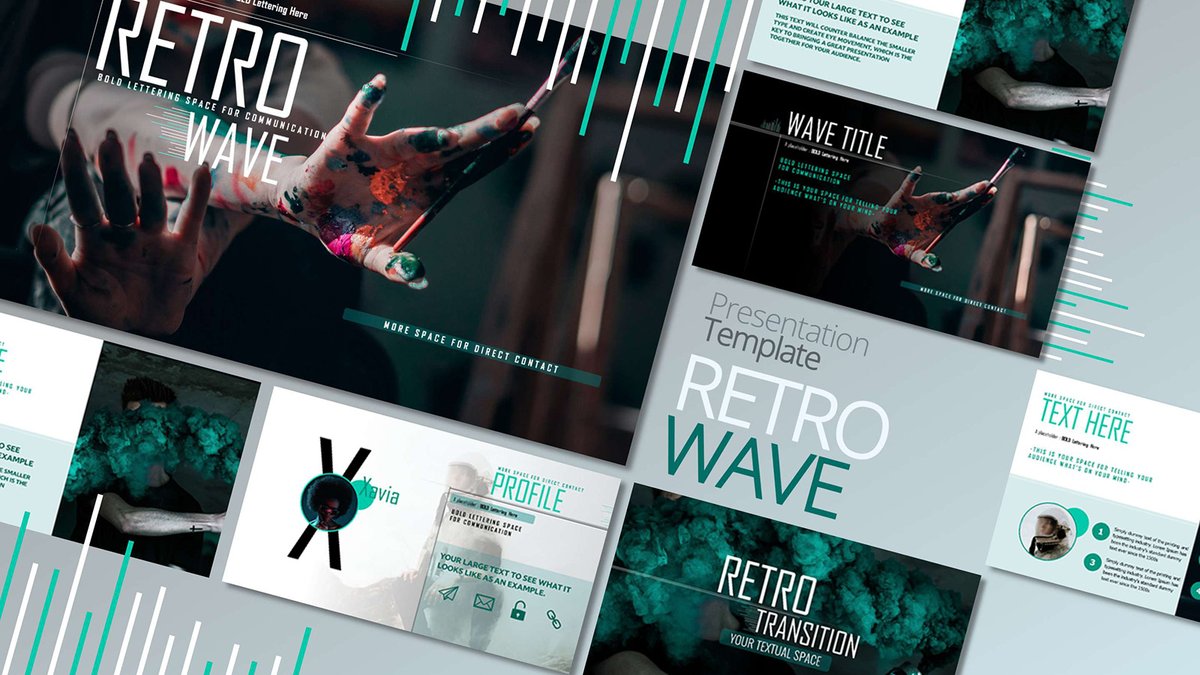 Retro Wave PowerPoint Template | Timeless Design with a Modern Twist 
presentermedia.com/powerpoint-tem…

#RetroWave #PowerPointTemplate #RetroDesign #FuturisticVibes #PresentationDesign #SlideDesign #DownloadTemplates #ModernPresentations #PresentationInspiration #TemplateDownload