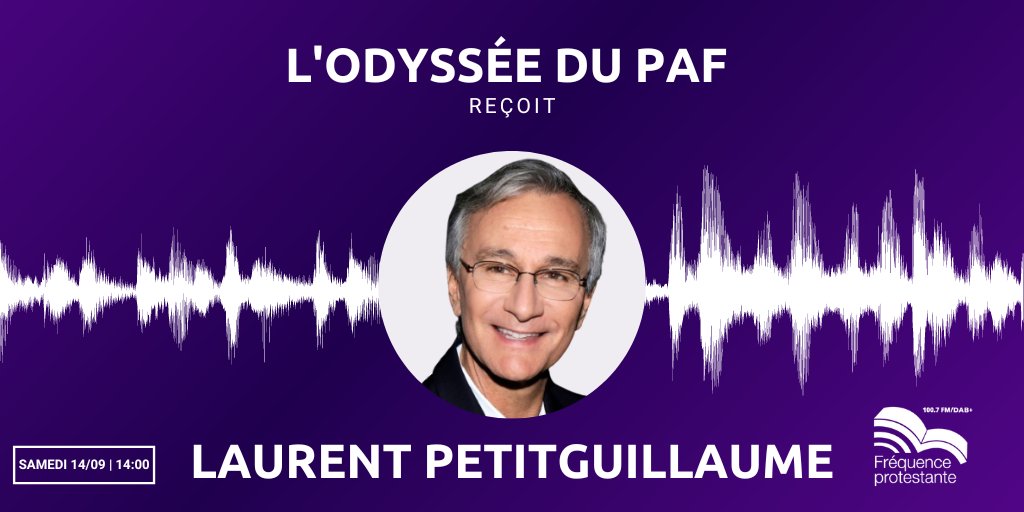 🎙️ RDV aujourd'hui à 14h sur <a href="/FrProtestante/">FrequenceProtestante</a> avec Laurent Petitguillaume !

Au programme : retour sur ses années à Skyrock au côté de Supernana, et sur la prochaine édition de #RadioRestos dont il est à l'initiative

📻100.7 FM/DAB+ (Paris)
 ▶️ frequenceprotestante.com/live/
