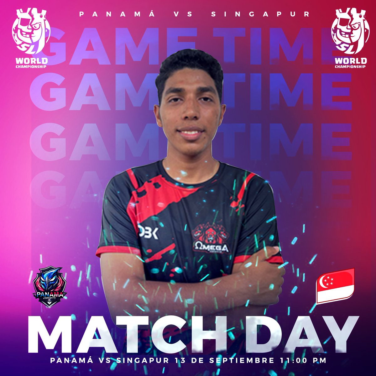 Team Panamá Cr (@teampanamacr) on Twitter photo ¡Hoy es el día! 🎮🔥 Jugamos la Jornada 1 del Mundial de Clash Royale 🇵🇦 vs 🇸🇬 <a href="/TeamSG_CR/">Singapore Slayers</a> a las 11:00 pm. ¡No te lo pierdas, ven a apoyar y ser parte de la emoción! #ClashRoyale #MundialCR #TeamPanama #VamosConTodo ¡Hoy es el día! 🎮🔥 Jugamos la Jornada 1 del Mundial de Clash Royale 🇵🇦 vs 🇸🇬 <a href="/TeamSG_CR/">Singapore Slayers</a> a las 11:00 pm. ¡No te lo pierdas, ven a apoyar y ser parte de la emoción! #ClashRoyale #MundialCR #TeamPanama #VamosConTodo
