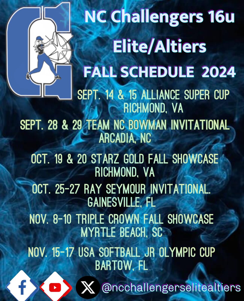 I’m so hyped for this fall!!!!!!!! 
<a href="/CoachpooleU/">CoachPoole_USCA</a> 
<a href="/WingateSoftball/">Wingate Softball</a> 
<a href="/UVASoftball/">Virginia Softball</a> 
<a href="/CatamountSB/">Western Carolina Softball</a> 
<a href="/Winthropsoftbal/">Winthrop Softball</a> 
<a href="/RoyalsSball/">Queens Softball</a>