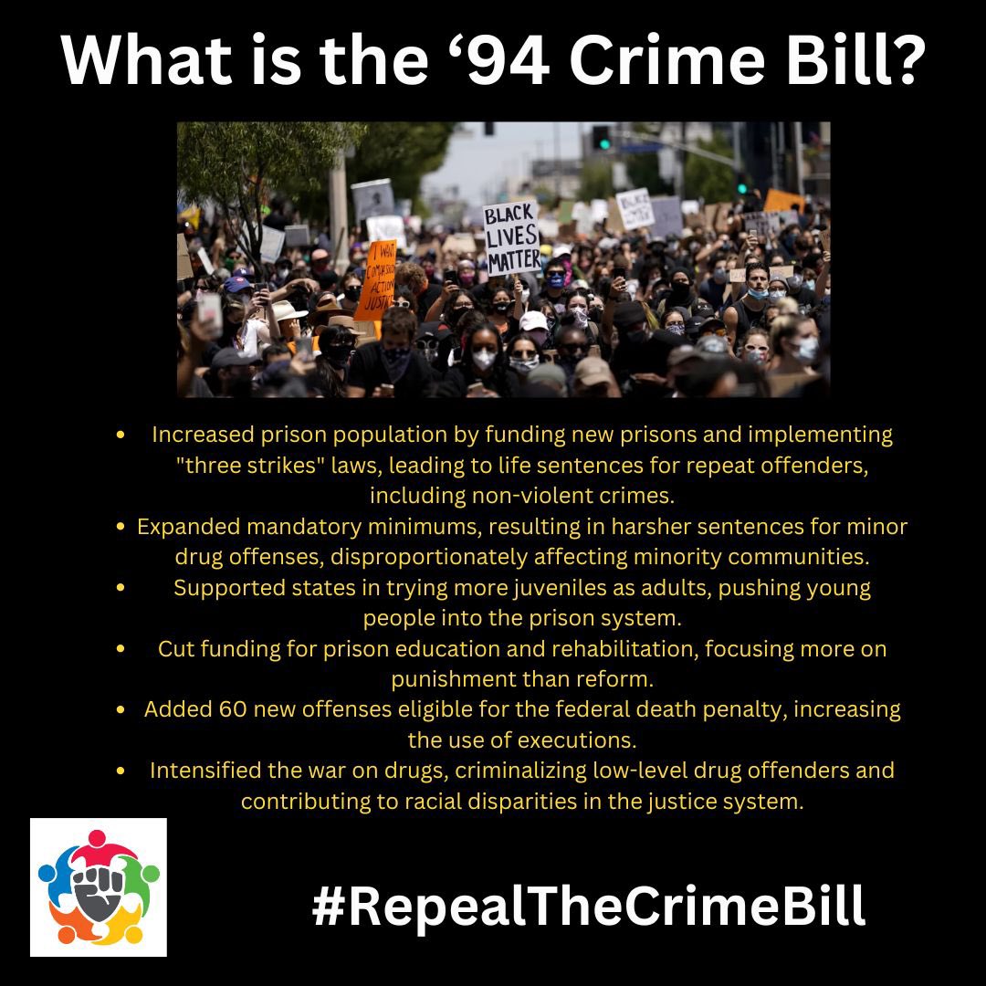 CDET_'s tweet photo. Today, on the 30th anniversary of the 1994 crime bill, we join forces with PCSF and other advocates at the freedom rally to demand justice and change! https://t.co/7zZcvXHPCu