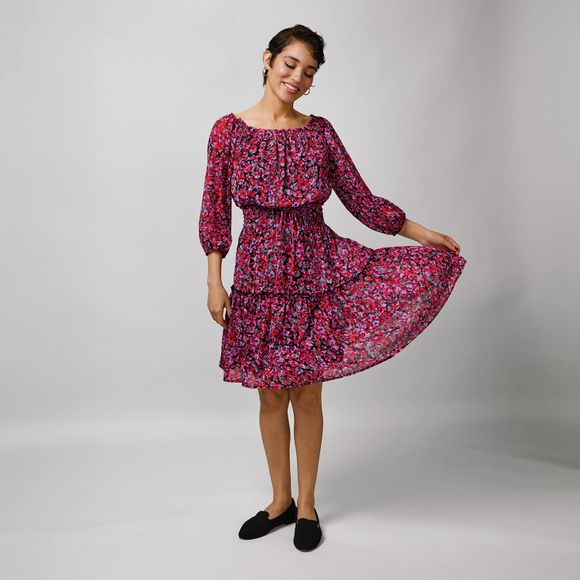 pamsavonshop's tweet image. Moody Abstract Print Dress -- Boost your mood with a pretty dress in a floral abstract print with pops of color and flattering elastic scoop neckline. Smocked waistband adds definition. #AvonFashion #AbstractPrint #AvonIndependentAmbassador avon.com/repstore/pamwa…
