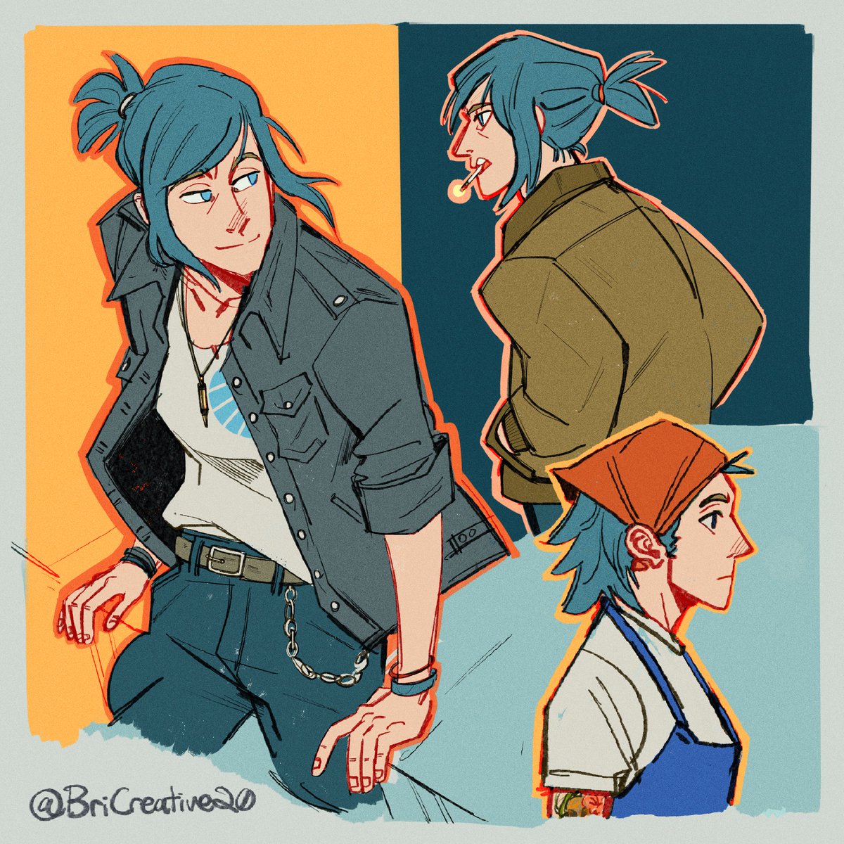 Chloe is so fun to draw, it’s like I’m playing dress up with her  
#LifeIsStrange