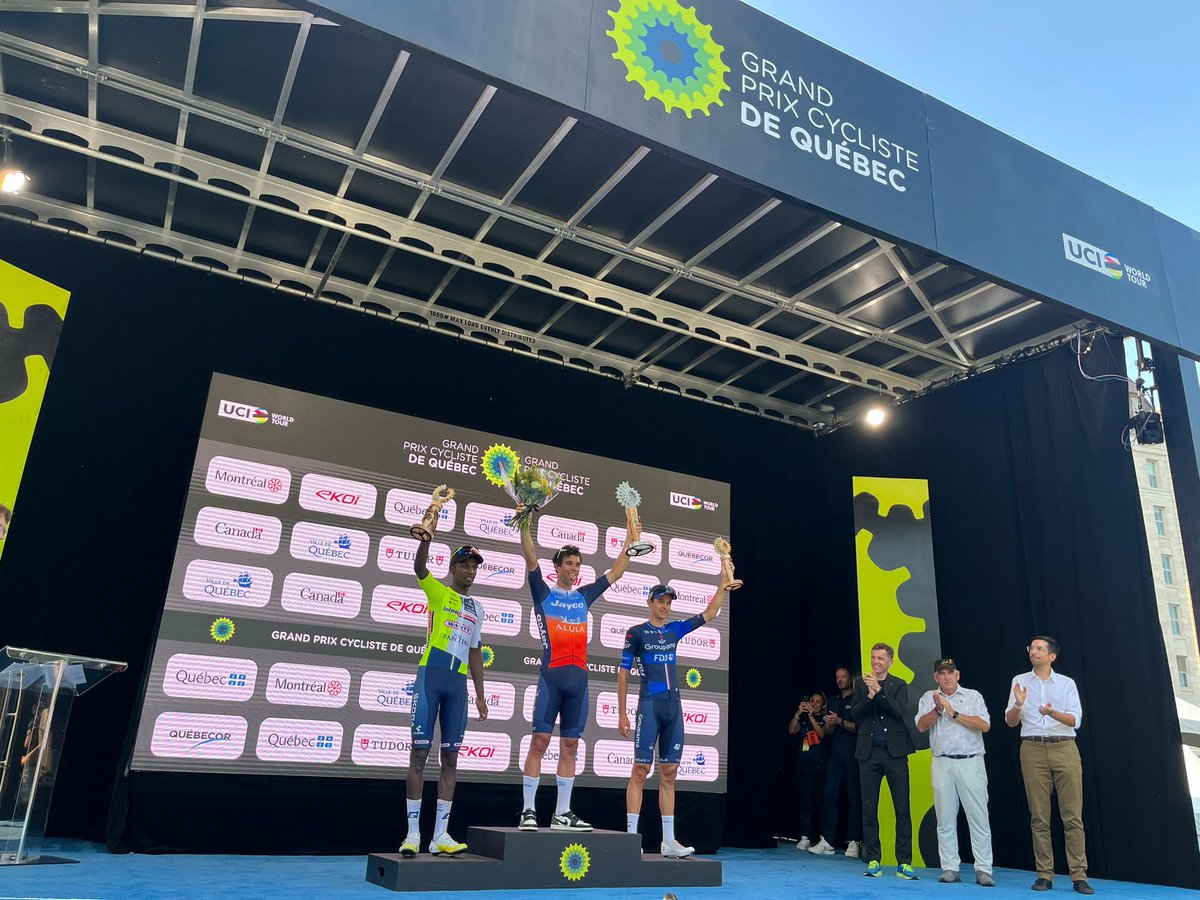GrmayeBiniam's tweet image. 🥈Grand Prix Quebec happy to be back on the podium again.
Thx for all my teammates for a fantastic work