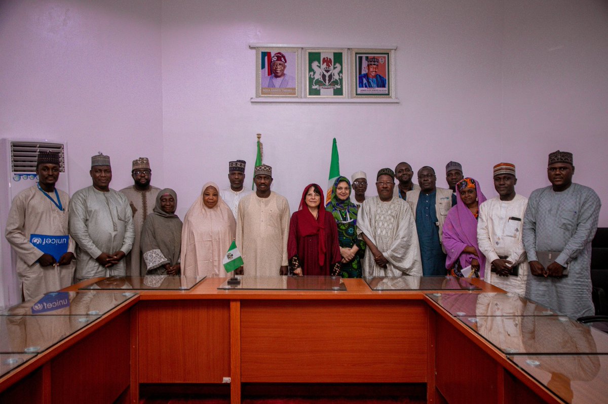 BSalahuddeen's tweet image. Busy week with @UNICEF_Nigeria! Joined Country Rep Cristian Munduate in high-level talks with Sokoto First Lady &amp;amp; Governor on key issues for children. Highlights: SCBU commissioning to save newborn lives, Polio vaccine distribution, &amp;amp; commitments on child nutrition. #ForChildren