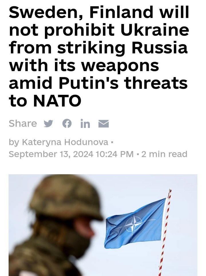 I am proud to be Swedish and Finnish today. ⚡️