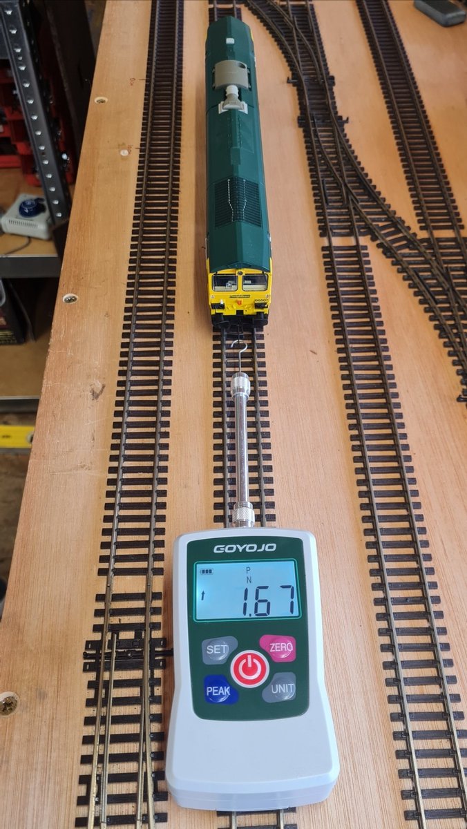 There & Back Light Railway (@therebacktrain) on Twitter photo Been doing a bit of traction testing on the new <a href="/accurascale/">accurascale</a> class 60 recently. Compared to the 66 its a bit of a brute, just like the real thing! Been doing a bit of traction testing on the new <a href="/accurascale/">accurascale</a> class 60 recently. Compared to the 66 its a bit of a brute, just like the real thing!