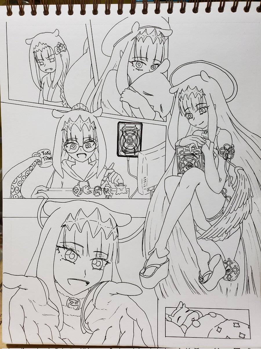 Lazy_Ciel's tweet photo. Happy 4th INAversary ! ! !
#InaInaInaIna #inART https://t.co/YO9YdoOCPh