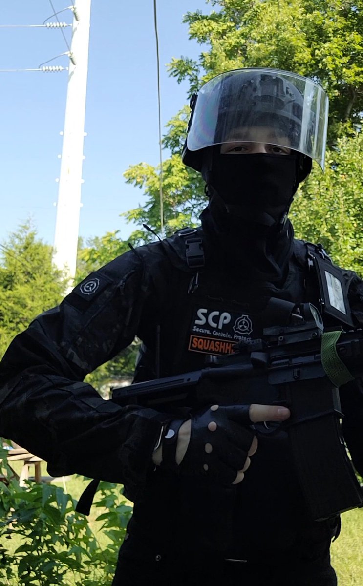 SCP Mobile Task Force kit.
Haven't decided which team, likely Epsilon.