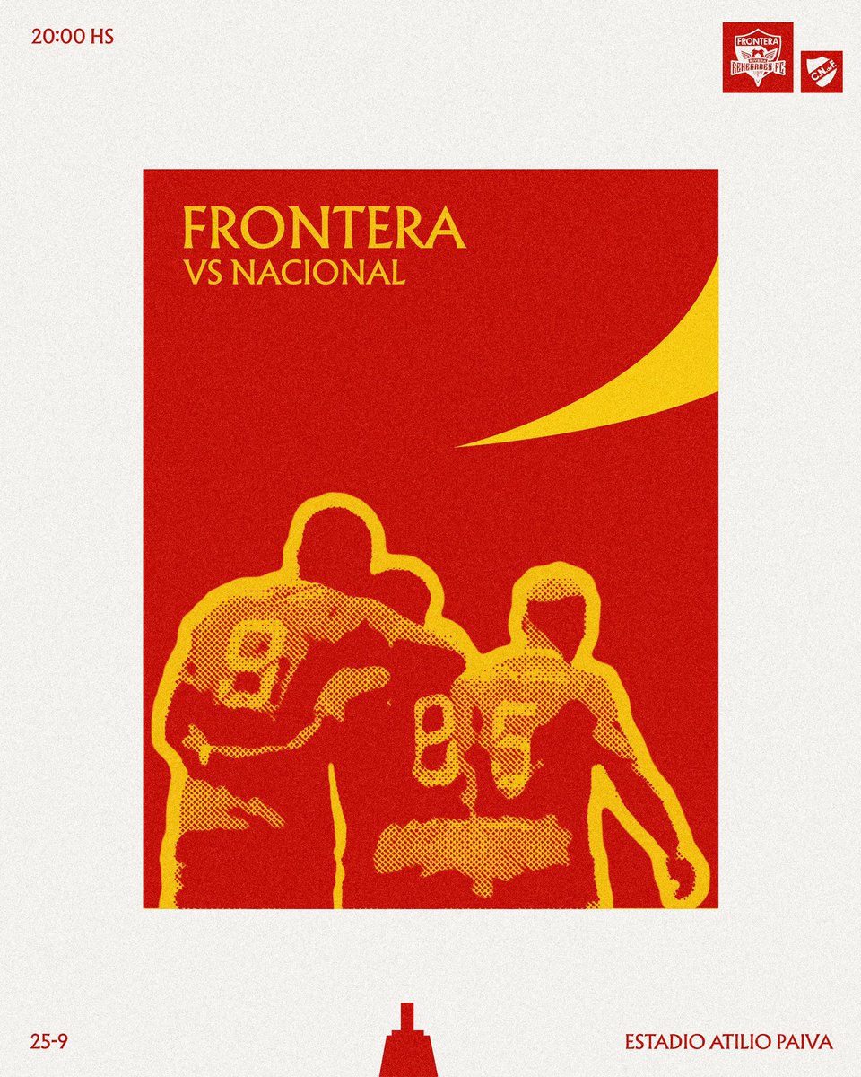 El miércoles 25.❗️

Frontera Rivera Renegades vs Nacional en el Atilio Paiva desde las 20:00 hs.  

#dalerivera