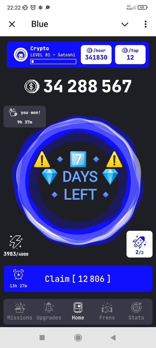 AsherLand's tweet photo. 💠 BLUE 💠
⚠️ LAST WEEK ⚠️
💎 TON Games 🎮
#blue #TON #telegram #crypto #TapToEarn #Airdrop #airdropreward #tongames #PlayToEarn #finalweek #CryptoGaming #cripto #Airdropping #bluegame #FINALE #TonEcosytem #telegramAirdrop #cryptopayments #CryptoWealth https://t.co/hDk9ON6PIJ