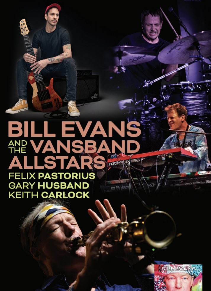 Oct/ November 2024 European Tour with Bill Evans Vans Band
billevanssax.com/tour