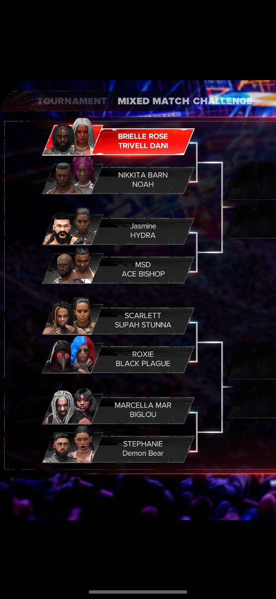 GELITEWRDS's tweet photo. First ever Mixed match challenge tournament 
Winner &amp; first ever win mixed match championship
N get a future championship match https://t.co/adAMX0Yaol