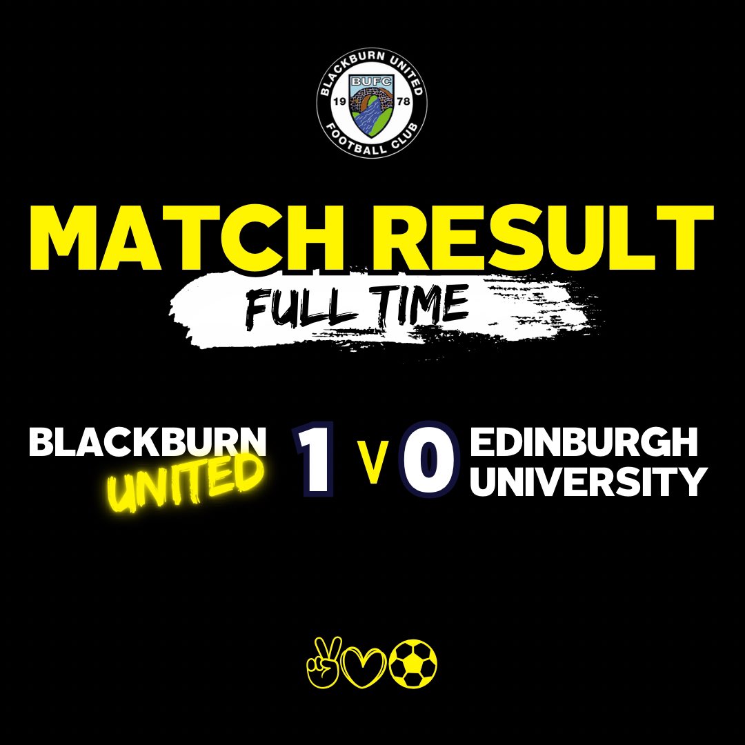 It was a tentative start tonight as we let Edinburgh Uni get on the front foot with chances to go ahead. We rode that out and played much better as we headed into the 2nd half. A deflected goal from a freekick for Moore was enough to see us safely through into the next round.