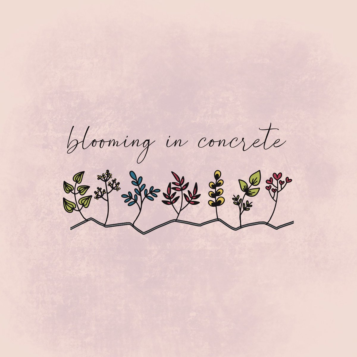 OhhNoItsKat's tweet photo. And if you look close where the cracks meet, we’re still blooming in concrete. 💜 @tayloracorn #birdsstillsing #survivalinmotion #music #lyrics #digitalart #tayloracorn https://t.co/9HRRWIV5iI
