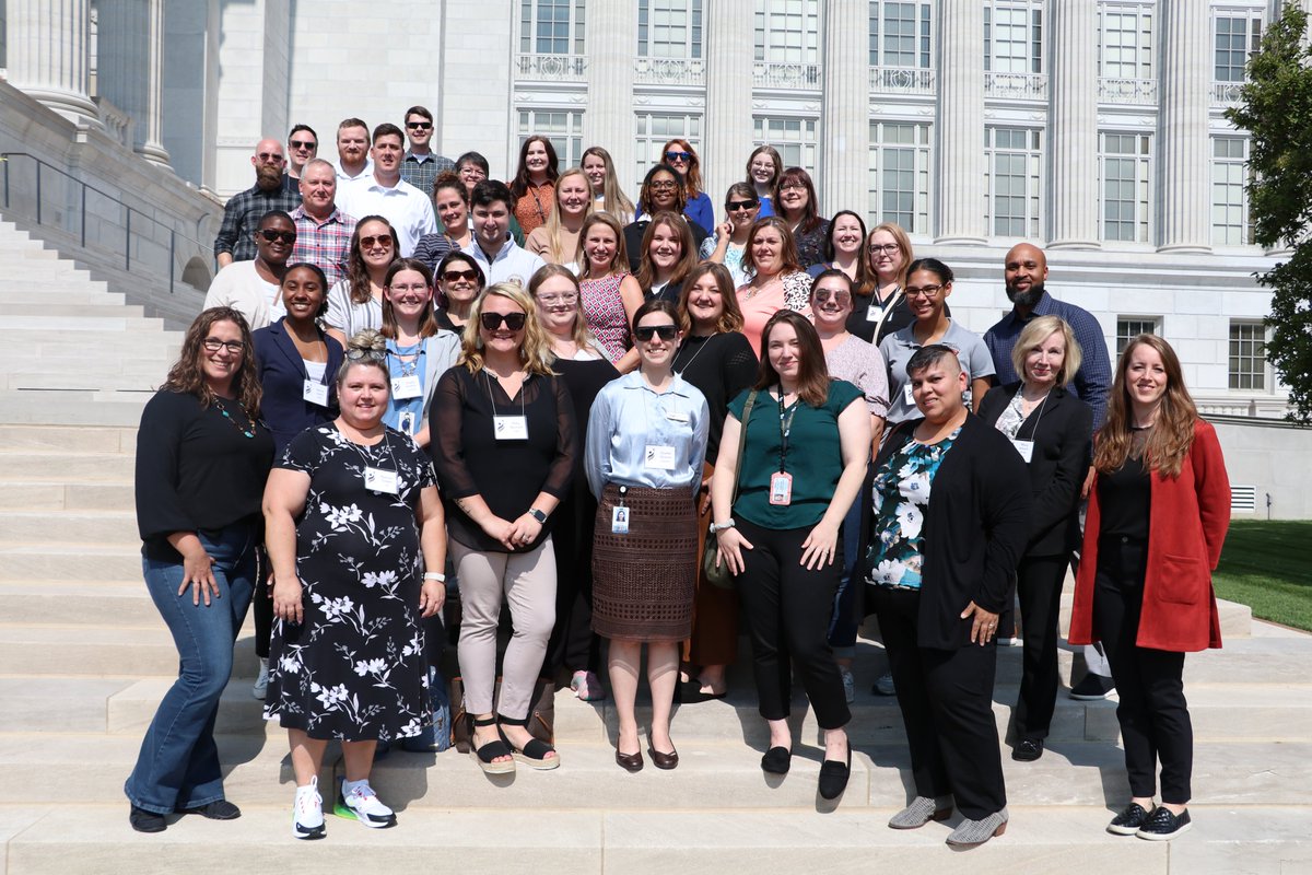 MissouriDCI's tweet photo. We'd like to congratulate the latest class of Breakthrough Leadership! DCI's Andrea Davis, Brandon Perrone, and Margaret Graham engaged in collaborative learning and networking with fellow state government team members during the 3-day professional development program. #WeServeMO https://t.co/C9lWlzs2FN