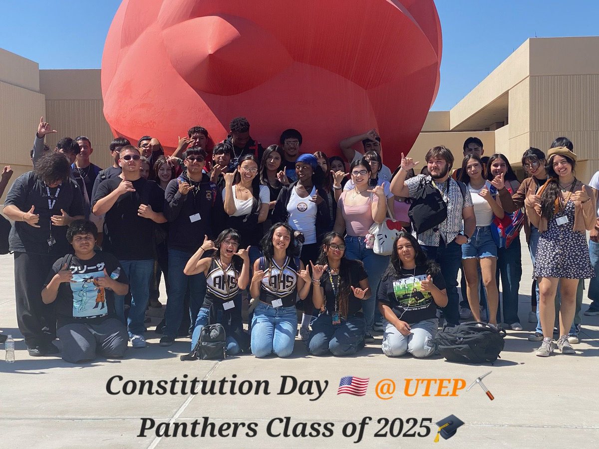 Constitution Day 🇺🇸@ UTEP⛏️
Austin Panthers Class of 2025🎓