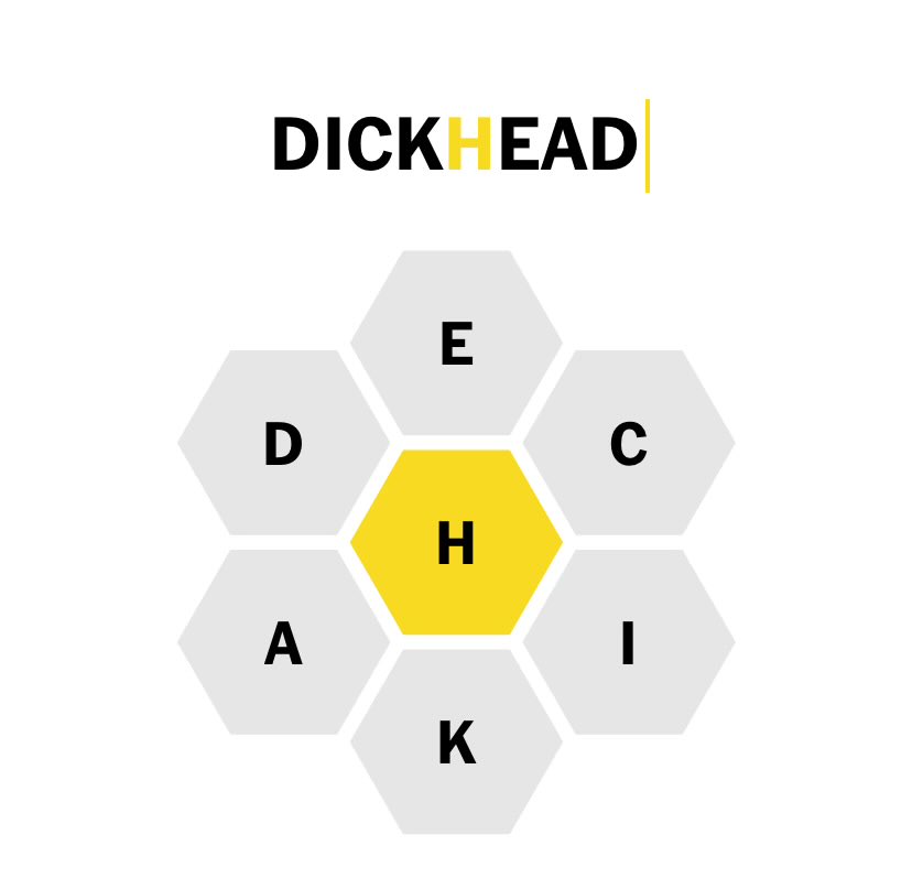 thisislarry's tweet image. Total missed opportunity @SpellingBeeNYT