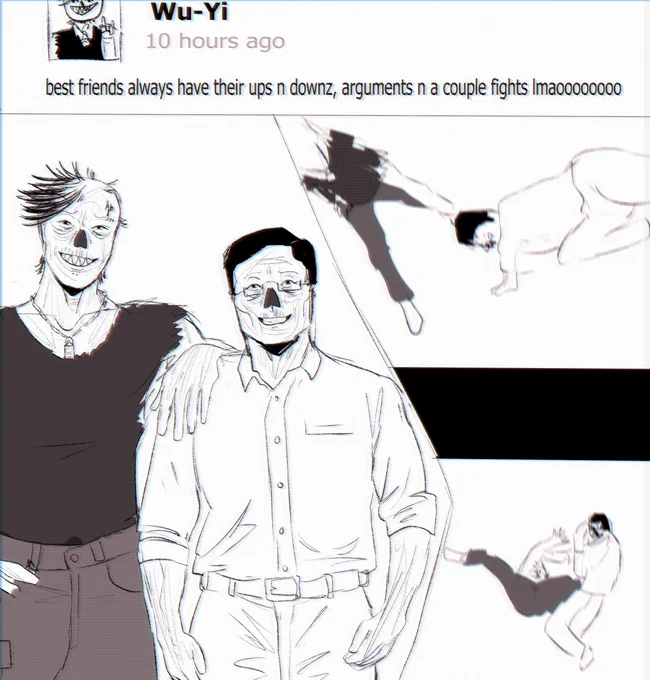 wu-yi and the good doctor are just a couple of bestieeeeees 