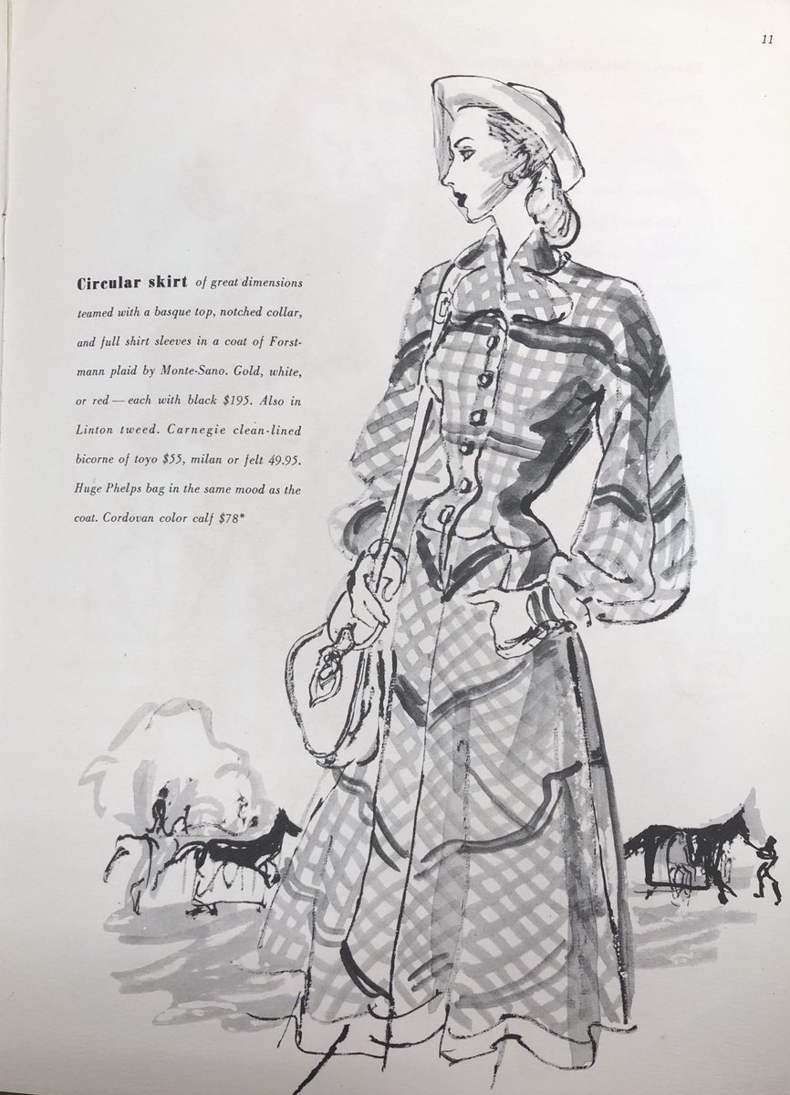 Beautiful 1947 catalog illustrations in the Neiman Marcus collection at <a href="/UNTSpecColl/">UNT Special Collections</a>