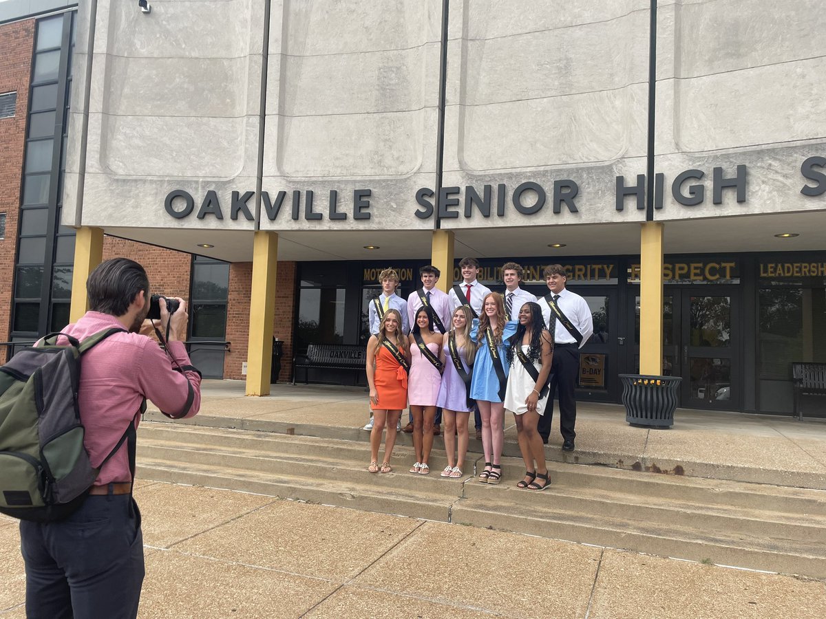The Class of 2025 Homecoming Court is ready for their close up! Excited for this great group of seniors! Bring on Homecoming week!!! <a href="/OHS_Tigers/">Oakville High School</a>