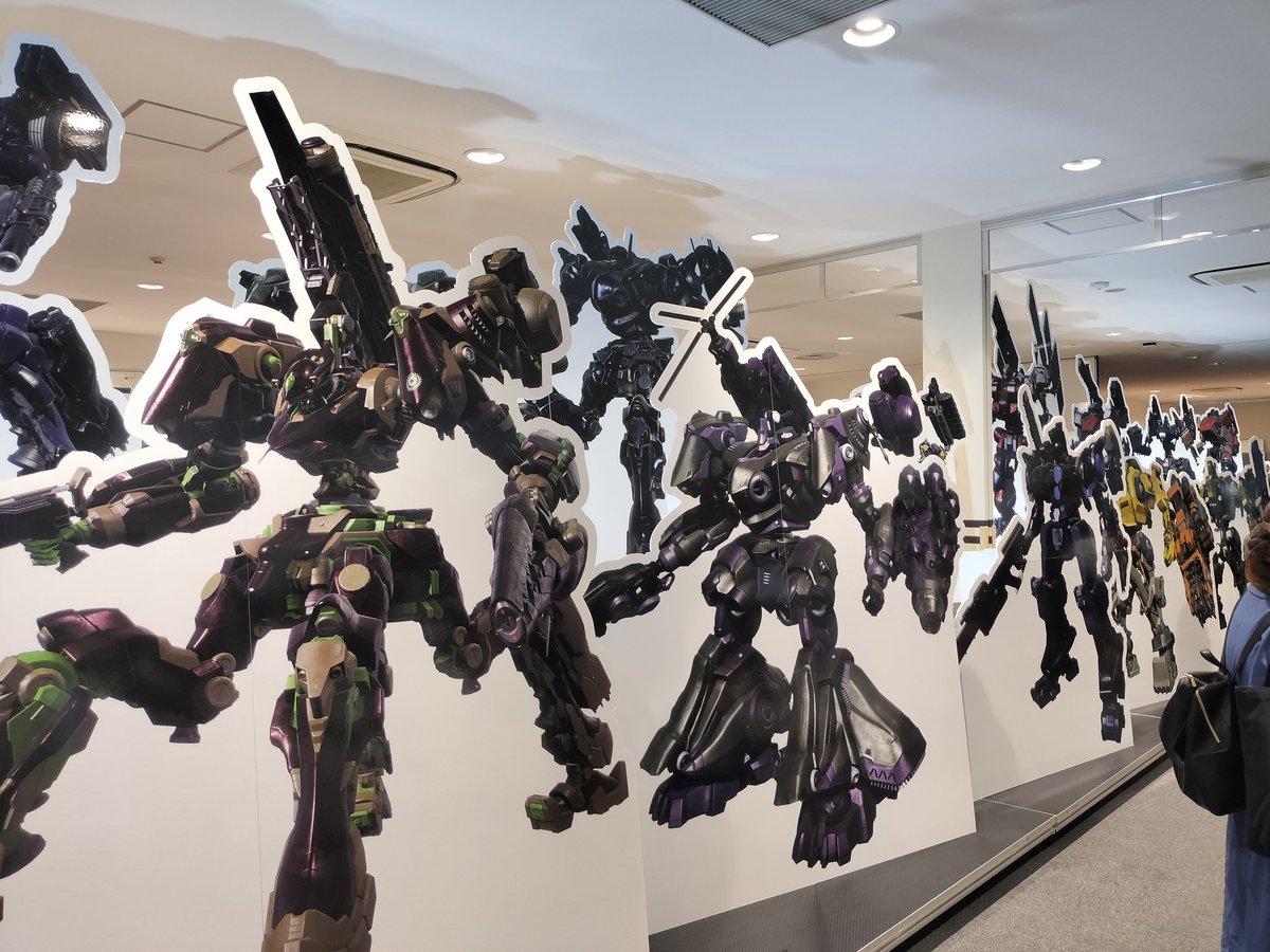 HONEYBADGERBKS's tweet photo. コーラル潮位が上昇しておる…
#ARMOREDCOREVI 
#1stAnniversaryPOPUPSHOP
#イオンモール京都 https://t.co/GMYEZNXQz3