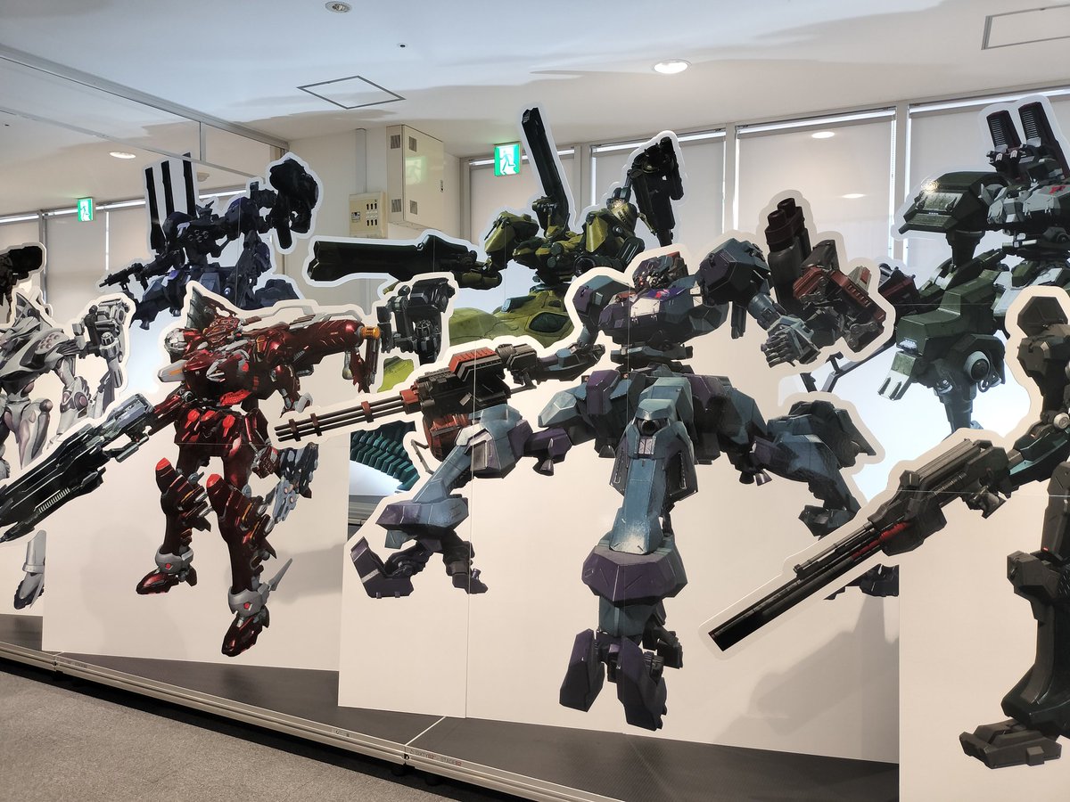 HONEYBADGERBKS's tweet photo. コーラル潮位が上昇しておる…
#ARMOREDCOREVI 
#1stAnniversaryPOPUPSHOP
#イオンモール京都 https://t.co/GMYEZNXQz3