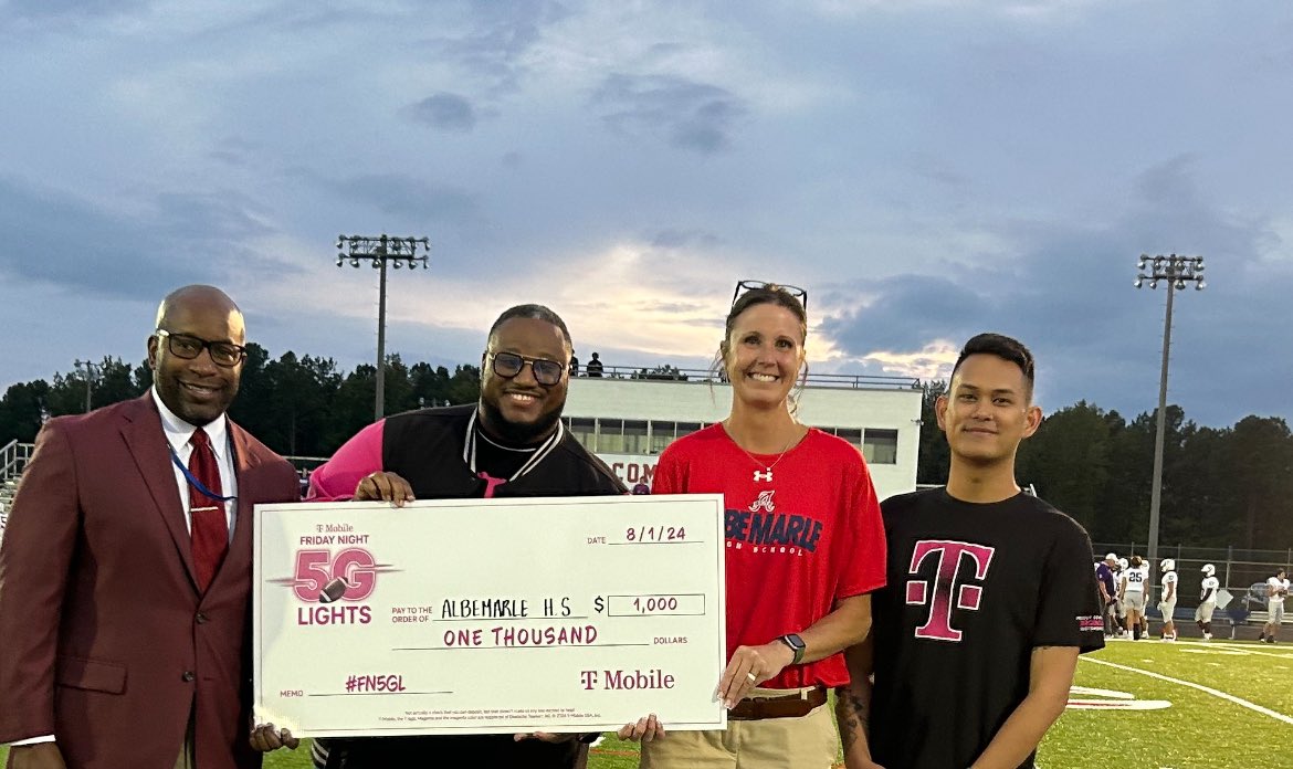 Another fun Friday Night supporting one of our local football programs. The Albermarle Patriots’ success this season hits close to home, as a number of our local Leaders and Experts are alumni. Looking forward the W’s that’ll come soon #FN5GL