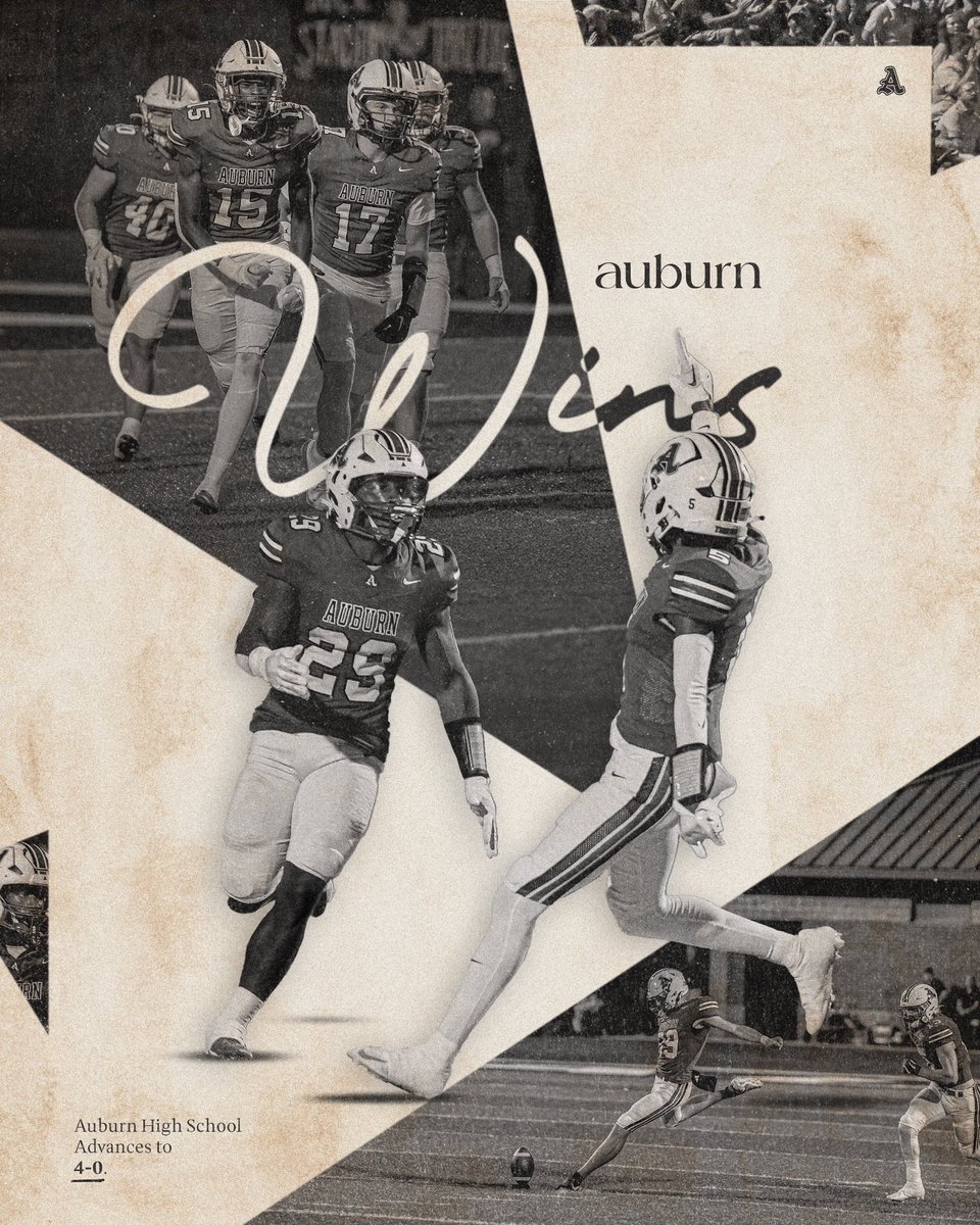 Auburn High Football tweet media