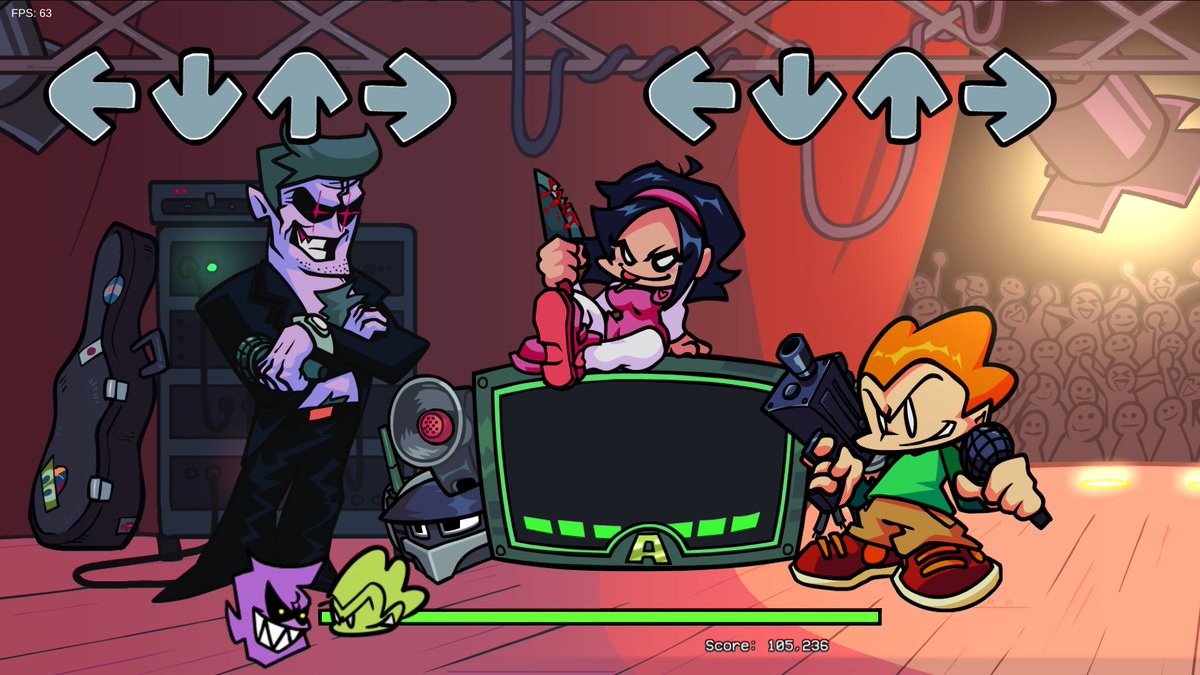 1Thechilly's tweet photo. The Pico update is actually awesome
Here's a silly thread of screenshots I took (1/?)
#fnf #Picoupdate https://t.co/NCMVOaD7aK