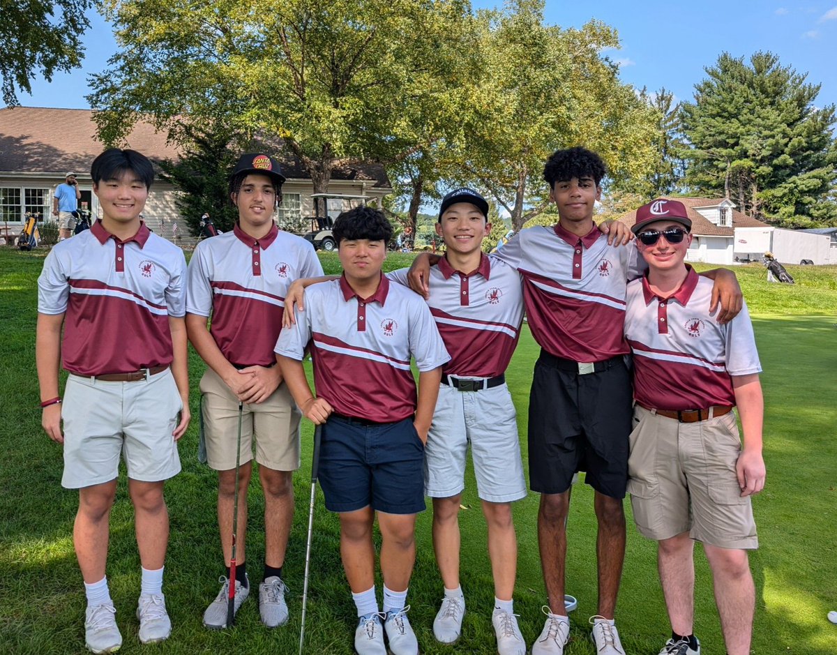 CFSAthletics's tweet photo. CFS Golf ⛳️ picked up their first win of the season this afternoon  against Calvary Christian. 
Jr. Sincere K-Watson and Jr. Victor Lu both shot a 42 in the round.
#GriffinsGRIT @CFSAdmissions @DLNSports https://t.co/G28IHWOmEr