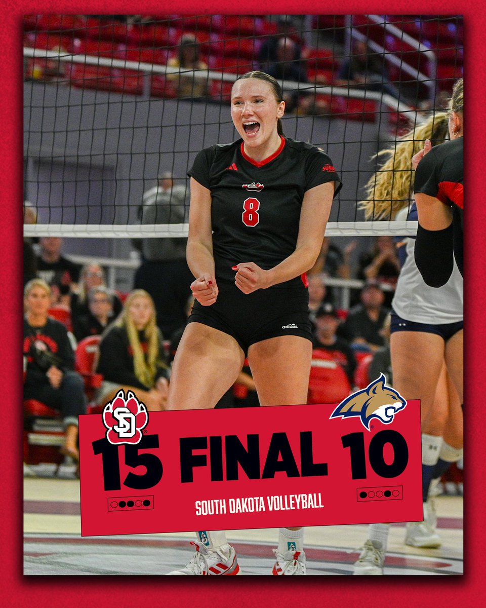 SDCoyotesVB's tweet image. Yotes win!

#GoYotes x #WeAreSouthDakota