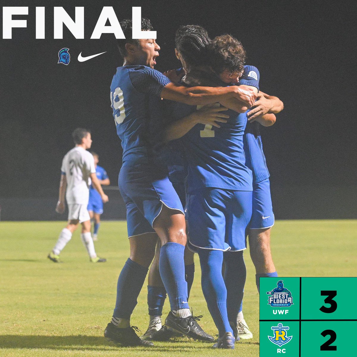 UWFSoccer's tweet image. Final from home🤌🏼

#GoArgos