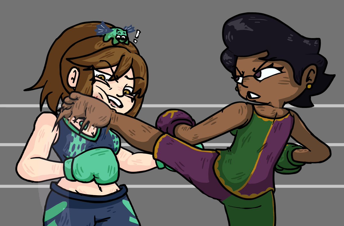 My part of an art trade I did with <a href="/_thebestclown/">thebestclown</a>